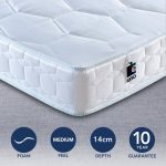 Breasley Uno Deluxe Mattress White