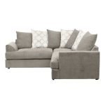 Washington Fabric Corner Sofa Stone