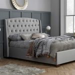Balmoral Velvet Bed Frame Grey