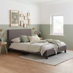 Berlin Upholstered Bed Frame Grey