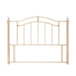 Ashley Metal Headboard Rose Gold