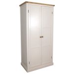 Joplin Double Wardrobe White