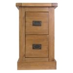 Olton 2 Drawer Bedside Natural