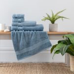 Denim Egyptian Cotton Towel Denim
