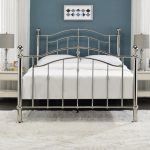 Limelight Callisto Chrome and Crystal Bedstead Brown