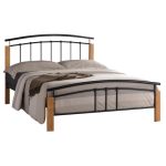 Time Living Tetras Bed Frame Silver