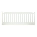 Eleanor Heavea Headboard White