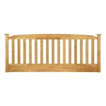 Eleanor Heavea Headboard Honey Oak