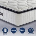 Sleepsoul Bliss 800 Pocket Mattress White