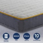 Sleepsoul Comfort 800 Pocket Mattress White