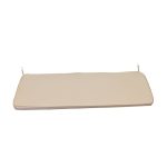 3 Seater Cream Bench Cushion Cream