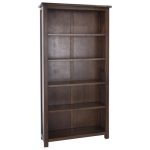 Boston Tall Bookcase Brown