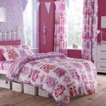 Catherine Lansfield Owl Fitted Sheet Pink