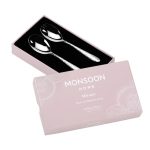 Arthur Price Monsoon Mirage Salad Servers Silver