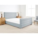 Lyne Upholstered Bed Frame Sky