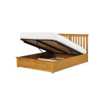 Cohiba Wooden Oak Storage Bed Oak