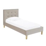 Camden Fabric Bed Frame Beige