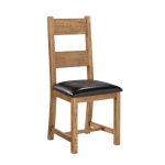 Dorset Pair of Natural Dining Chairs Natural