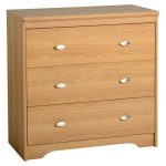 Regent 3 Drawer Chest Natural