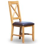 Boden Pair of Dining Chairs Brown