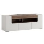 Toronto Wide TV Cabinet White