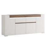 Toronto Wide Sideboard White