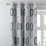 Elements Duck Egg Dahl Eyelet Curtains Duck Egg