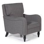Dundee Fabric Armchair Grey