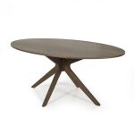 Waltham Walnut 180cm Natural Dining Table Natural