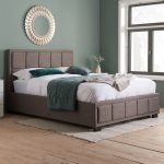 Hannover Grey Fabric Bed Grey