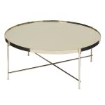 Oakland Circular Gold Coffee Table – Gold Gold