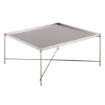Oakland Square Silver Coffee Table – Silver Silver