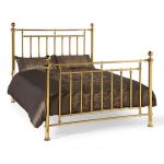 Solomon Metal Bed Frame Silver