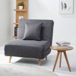 Macy Beach Fabric Sofa Bed Grey