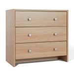 Kim 3 Chest of Drawers Natural