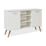 Hannu 2 Door Sideboard – White White
