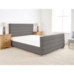 Lyne Upholstered Bed Frame Slate