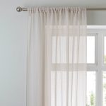 Aspen Natural Slot Top Voile Panel Natural