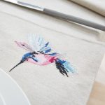Heavenly Hummingbird Placemat Natural