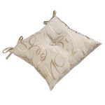 Elegant Script Gold Seat Pad Gold