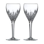 Set of 2 Highclere Wine Glasses Clear