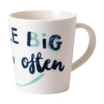 Ellen DeGeneres by Royal Doulton Smile Often Mug Multi coloured