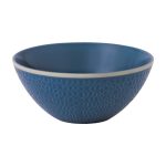 Gordon Ramsay by Royal Doulton Maze Grill Blue Bowl Blue
