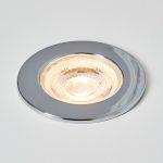 Chrome Basics Integrated Recess LED Light Silver