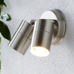 Mora Outdoor Wall Light Chrome