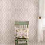 NuWallpaper Grand Trellis Pink Self Adhesive Wallpaper Pink