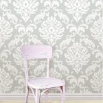 NuWallpaper Ariel Grey Self Adhesive Wallpaper Grey