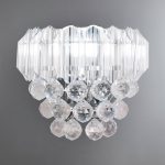 Venetian Wall Light Silver