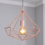 Bremen Copper Ceiling Fitting Copper
