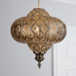 Lucena Silver Metal Fretwork Pendant Silver